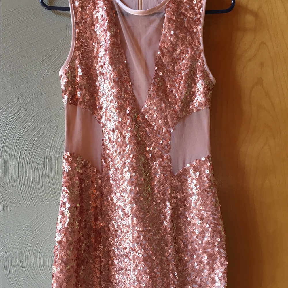 Asos sparkle bodycon dress