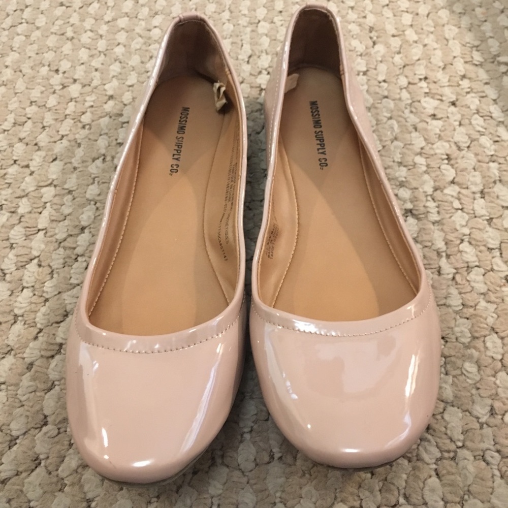 Nude Patent Flats