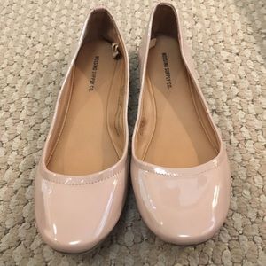 Nude Patent Flats