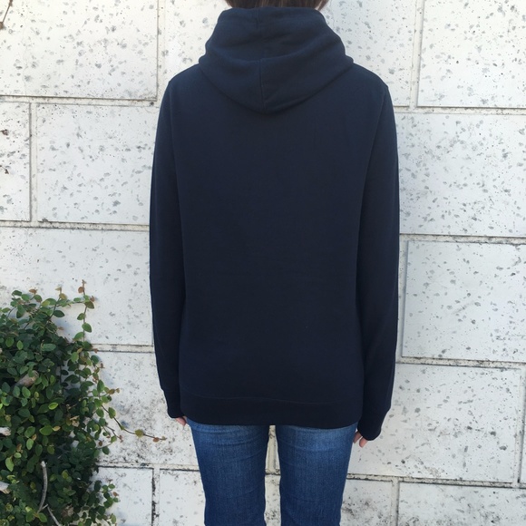 "Fashionably Late" PonCat Hoodie! (French Navy) - Picture 5 of 6