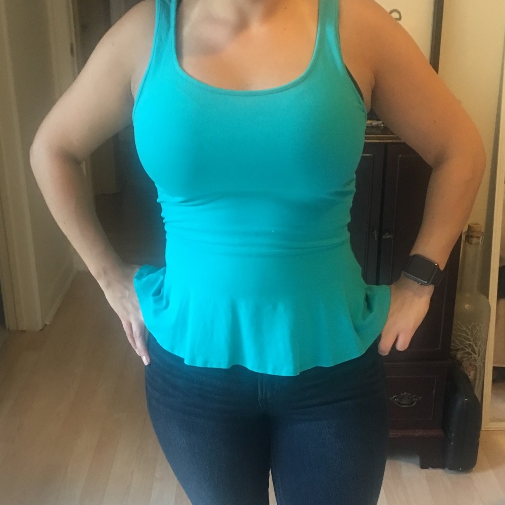 Express Peplum tank