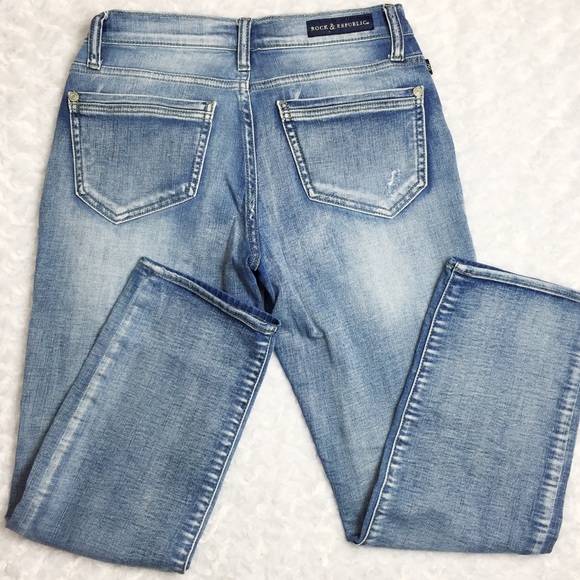 Rock & Republic Indee Slim Boyfriend Crop Jeans - Picture 7 of 8