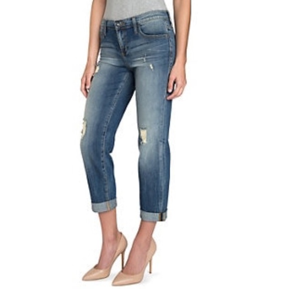 Rock & Republic Indee Slim Boyfriend Crop Jeans - Picture 3 of 8