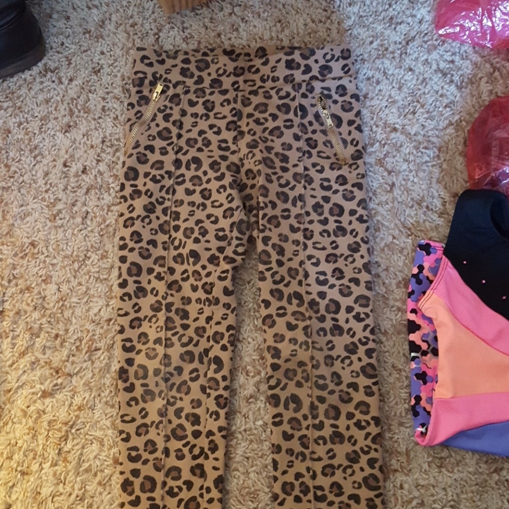 Leopard pants