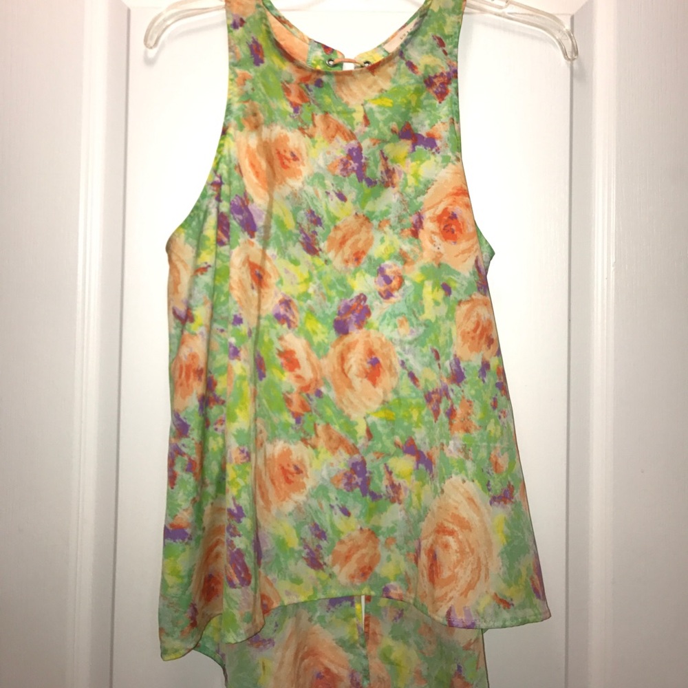 Lush Open Back Tank