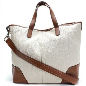 🌼 Coach Hadley Luxe Grain Large Duffle Tote