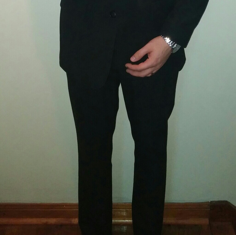 Matching pants for suit