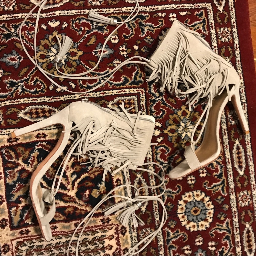 Schultz Fringey Heels
