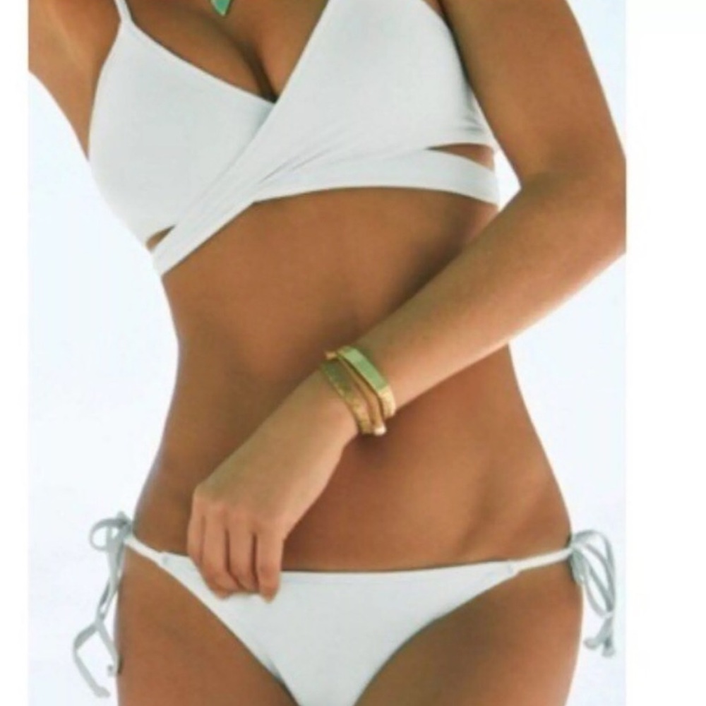White bikini