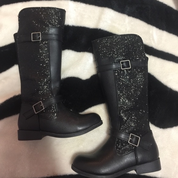 American Eagle By Payless Other - Kids Black Shimmering Boots