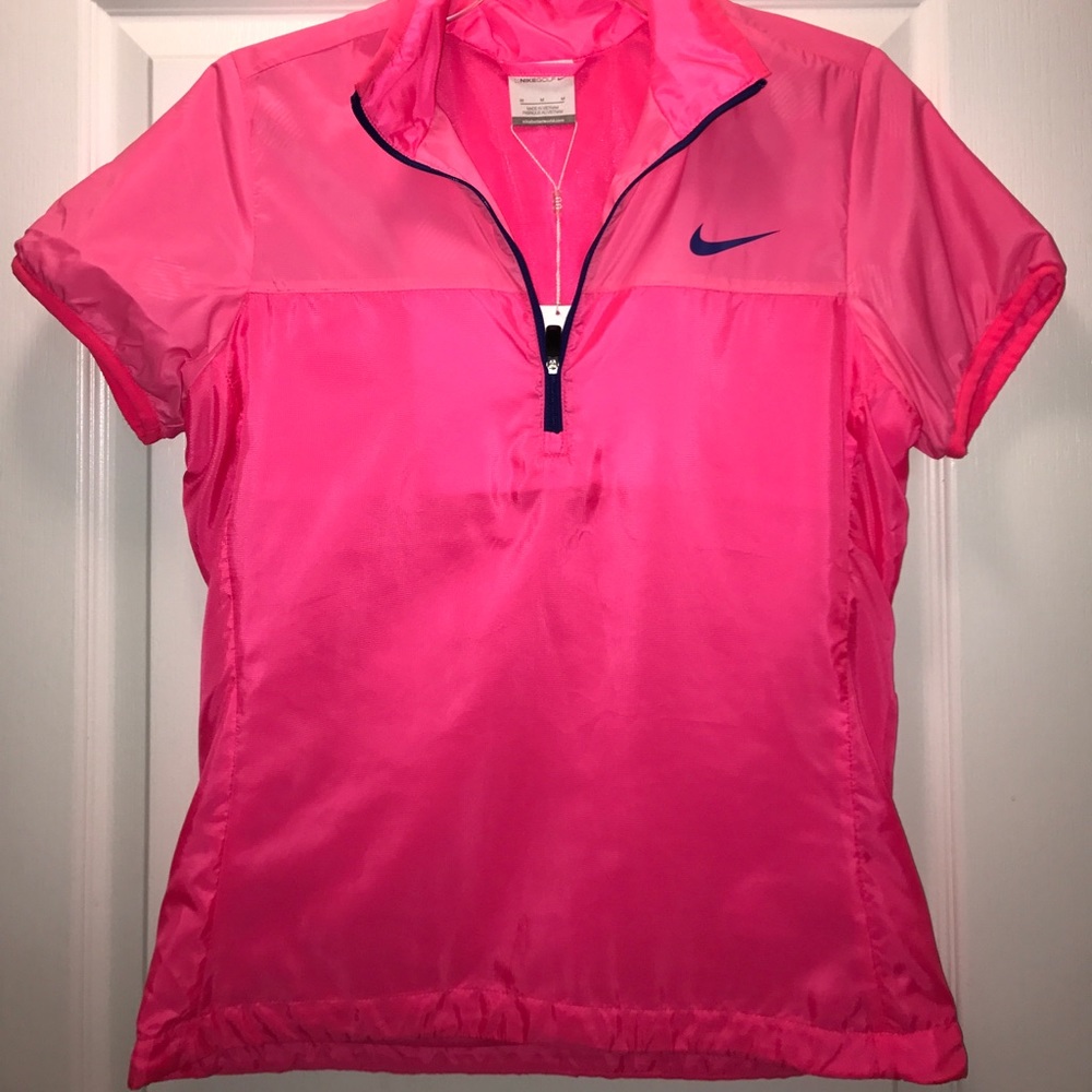 Golf short sleeve quarter zip