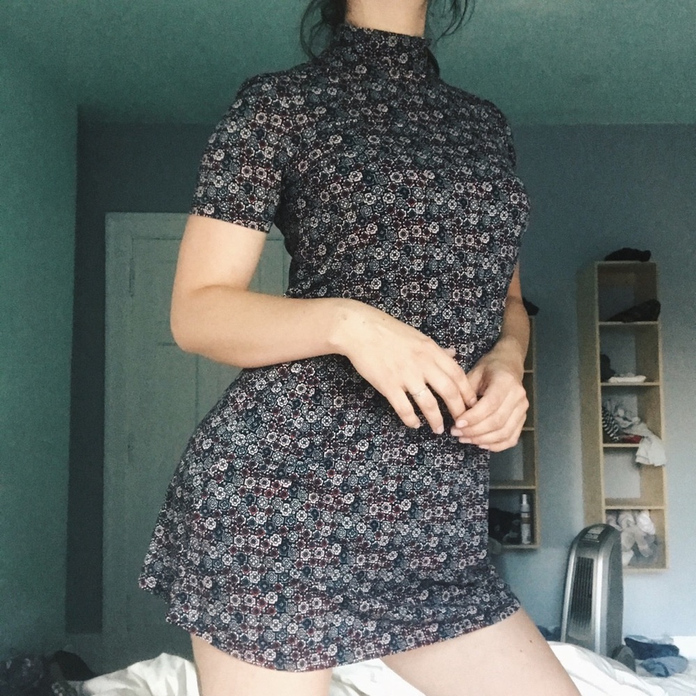 High neck dress | BCBG