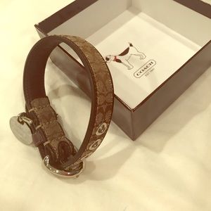 Coach Dog Collar