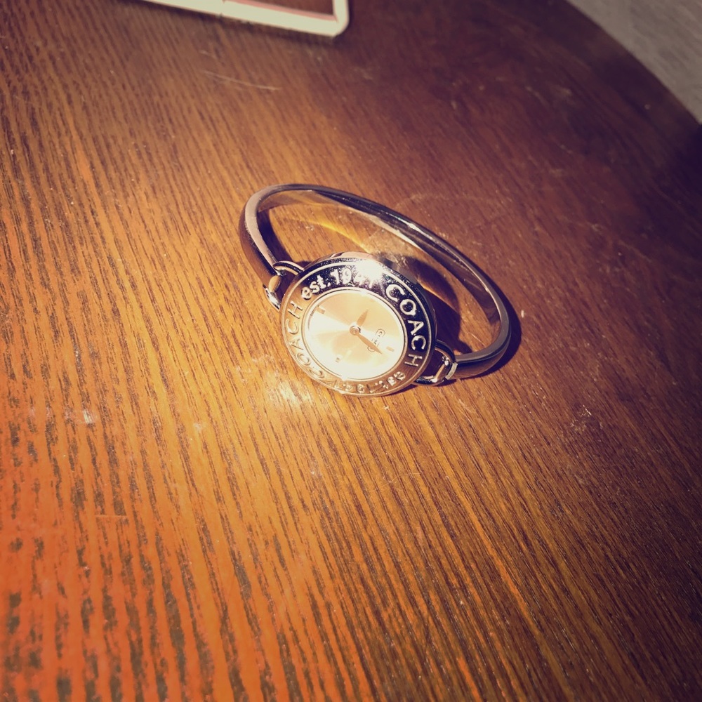 Silver Coach Watch