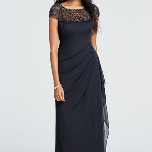 Navy Davids Bridal Xscape MOB Dress 8