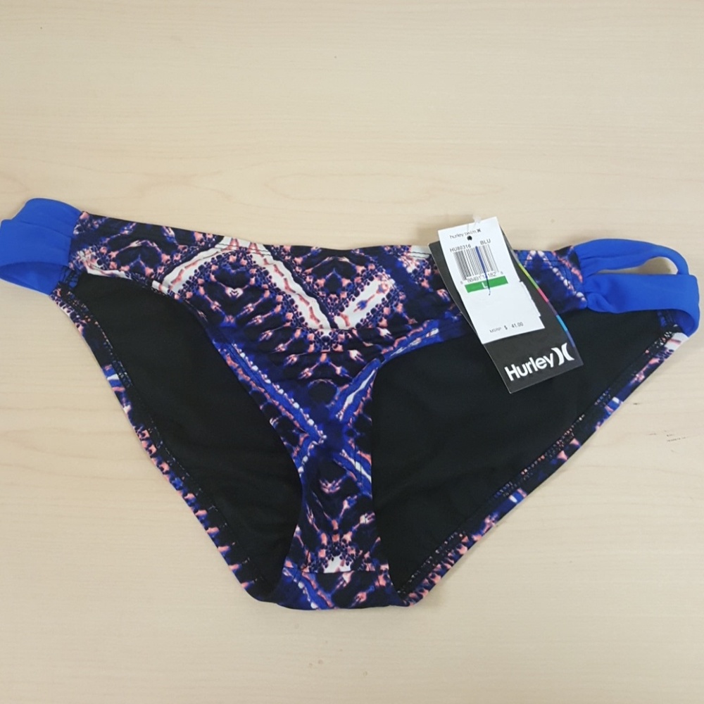 ⚠️NWT Hurley swim bikini bottoms size L