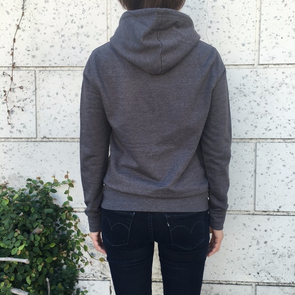 "Got Cat-feine" Women's PonCat hoodie (Charcoal) - Picture 4 of 6