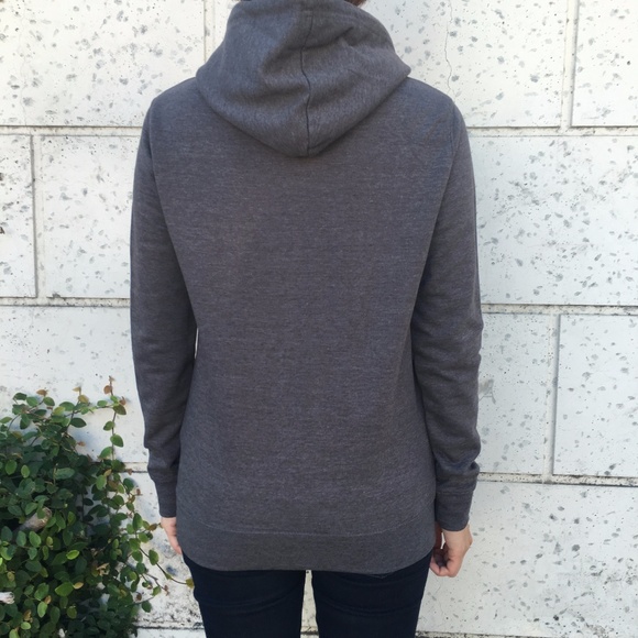 "Got Cat-feine" Women's PonCat hoodie (Charcoal) - Picture 5 of 6