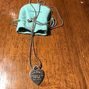Tiffany & Co. Heart Tag Pendant Necklace