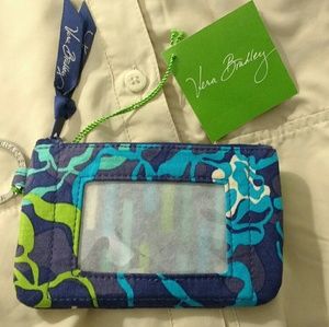 Vera Bradley ID keychain wallet