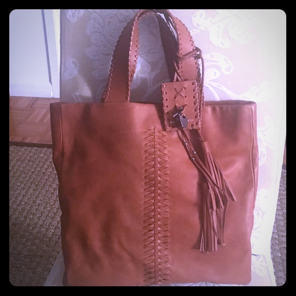 Sale 💫 Ralph Lauren leather tote