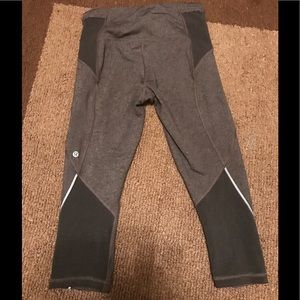 Lululemon Free Runner Crop (Gray)