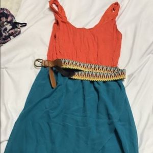 Belk brand hi-low dress