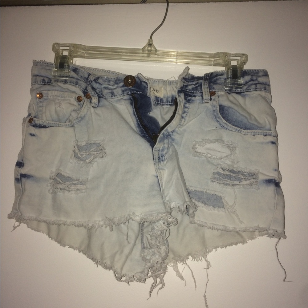 Jean shorts