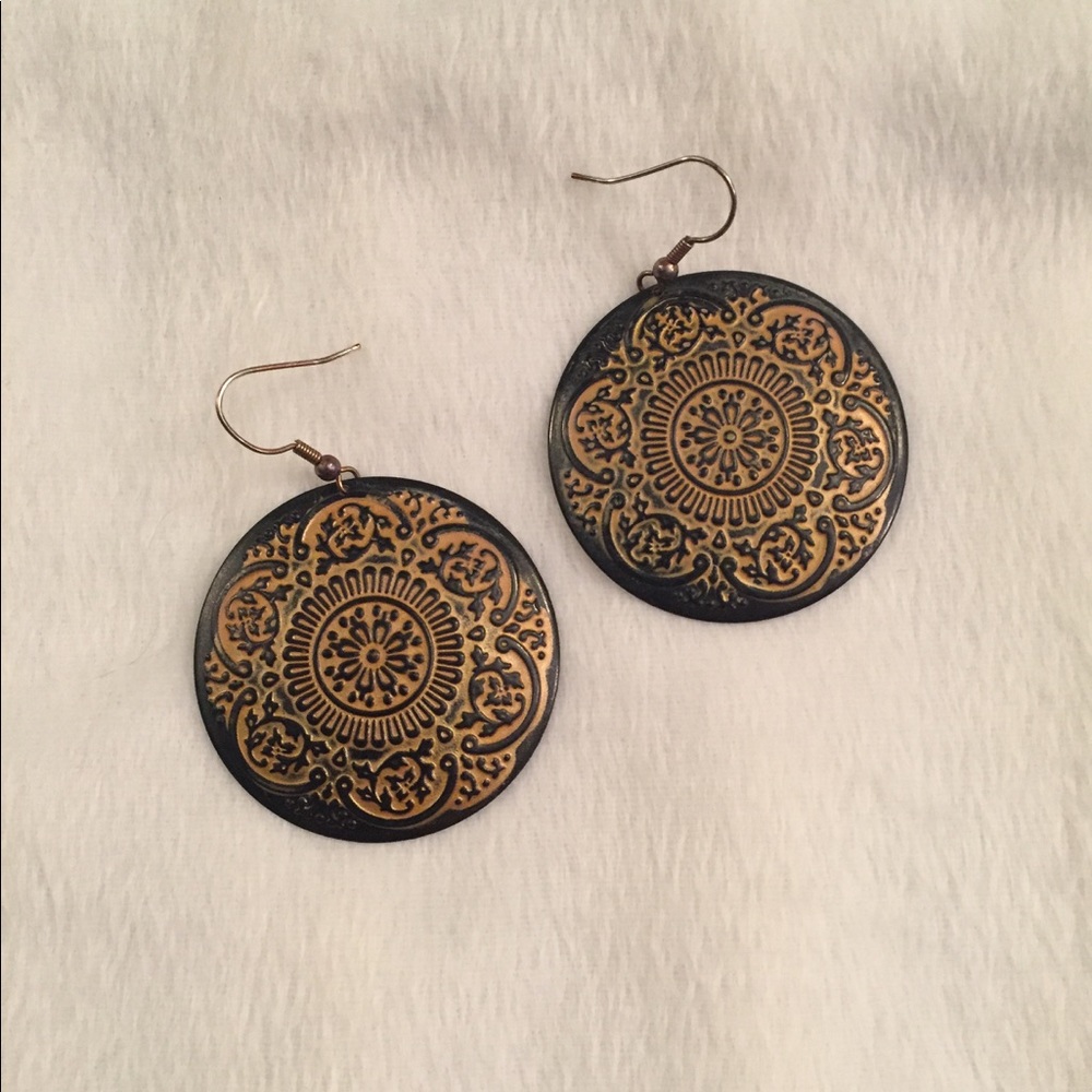Bohemian Medium / Large  dangle earrings