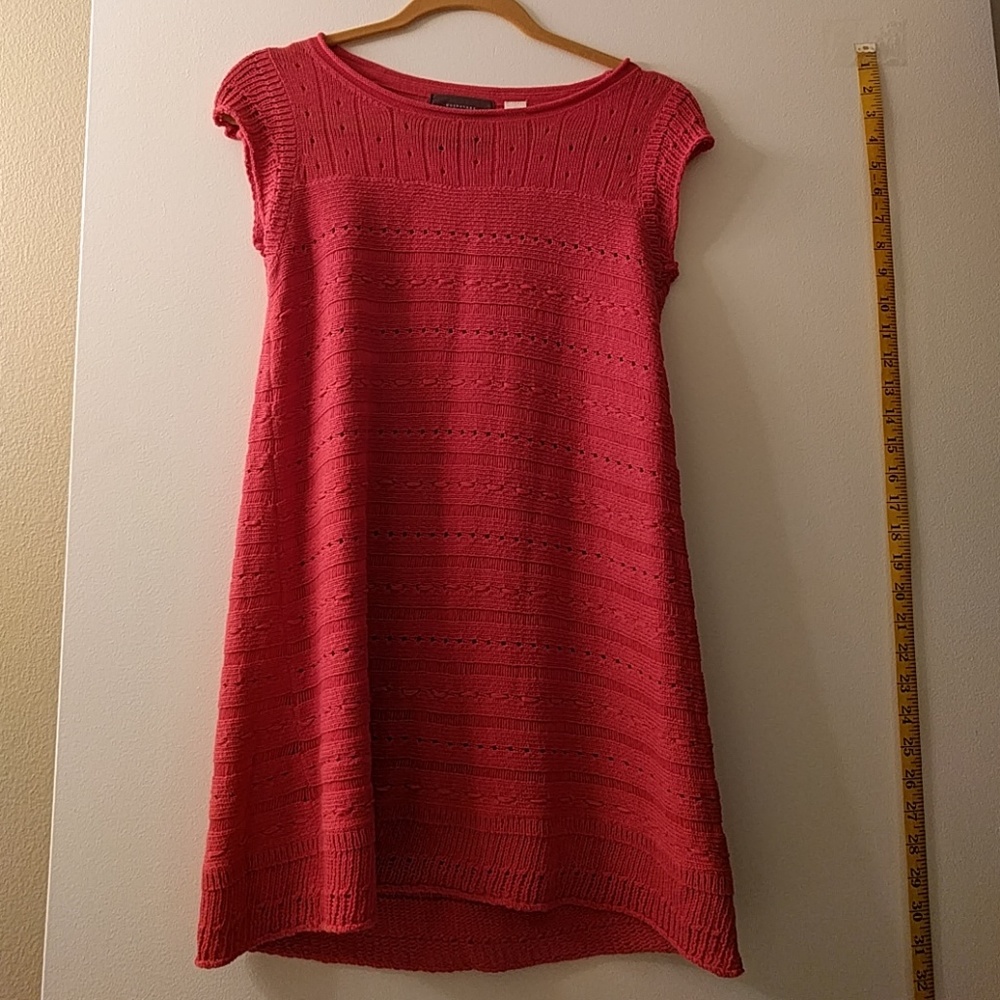 Tunic length sweater