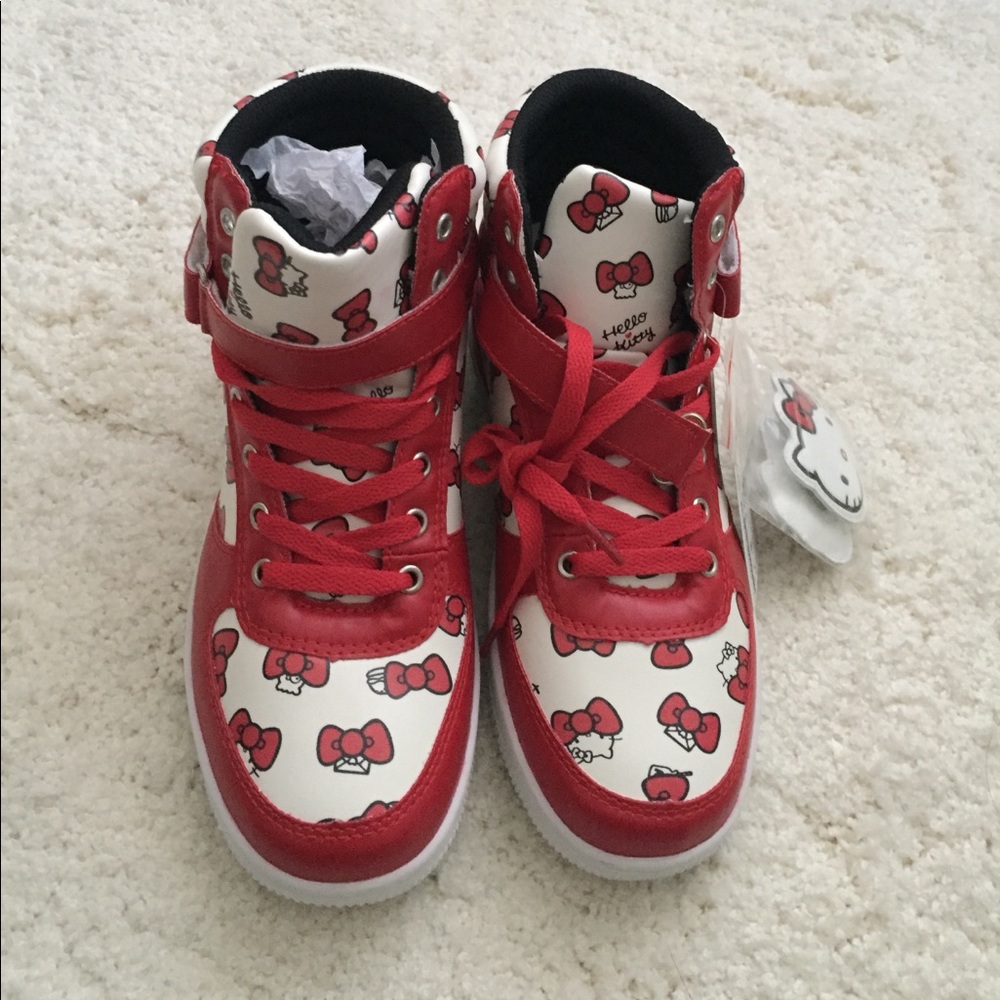 Hello Kitty high tops. (Limited Edition)