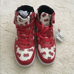 Hello Kitty high tops. (Limited Edition)