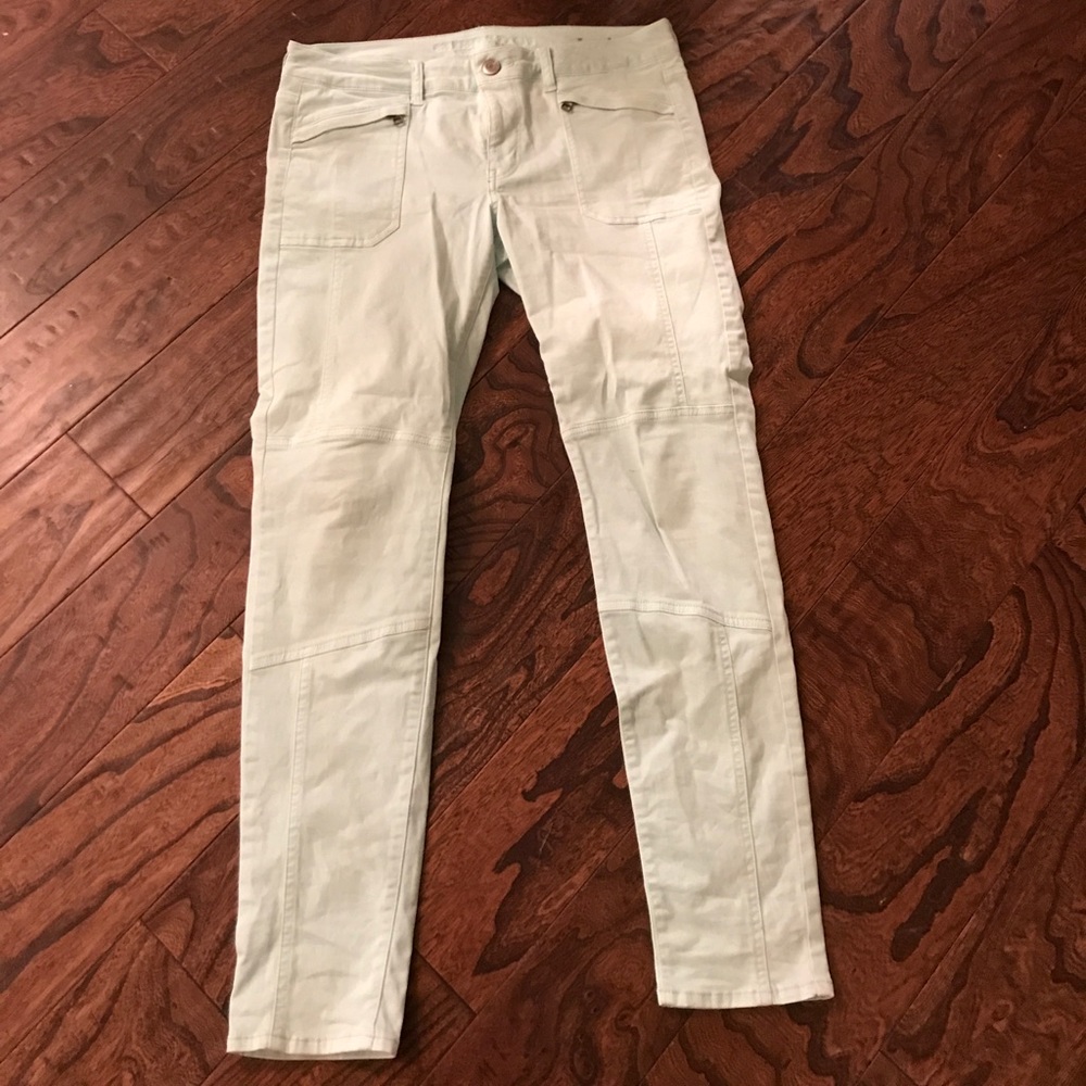 American eagle size 10 mint green jeans