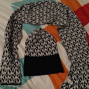 Scarf and hat
