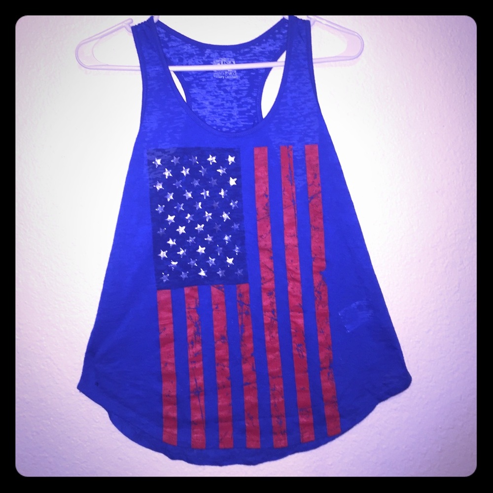 Flag tank top