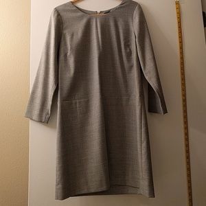 Light charcoal colored shift dress