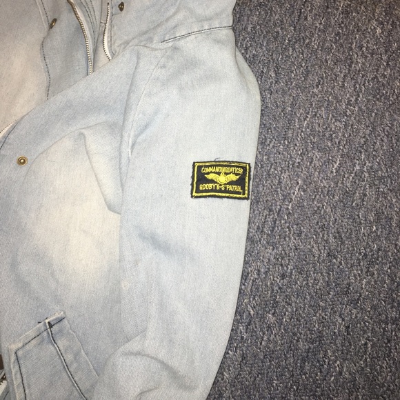 Over-size denim jacket - Picture 2 of 2