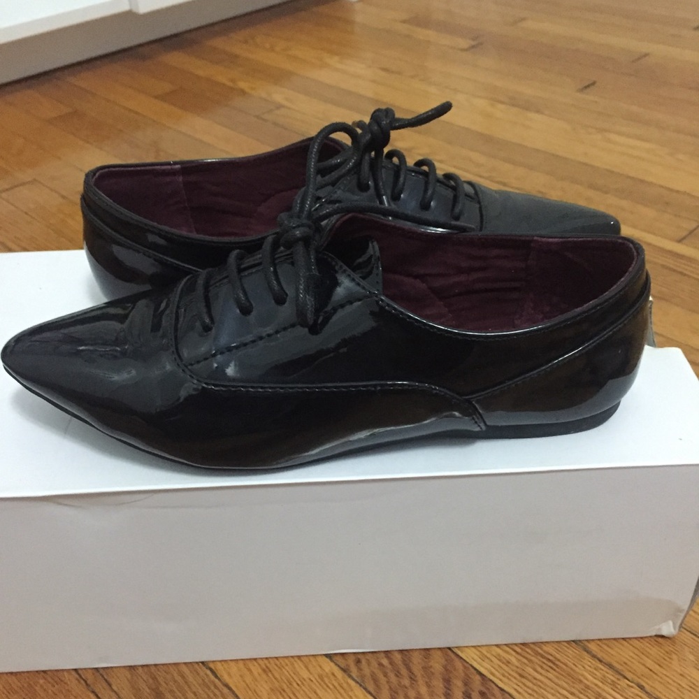Price Drop! ALDO Black Patent Leather Shoes