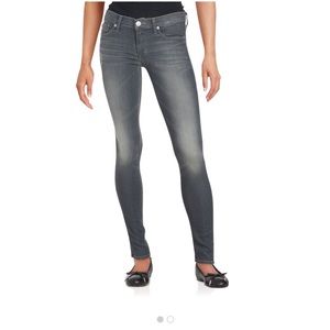 Gray Hudson skinny jeans