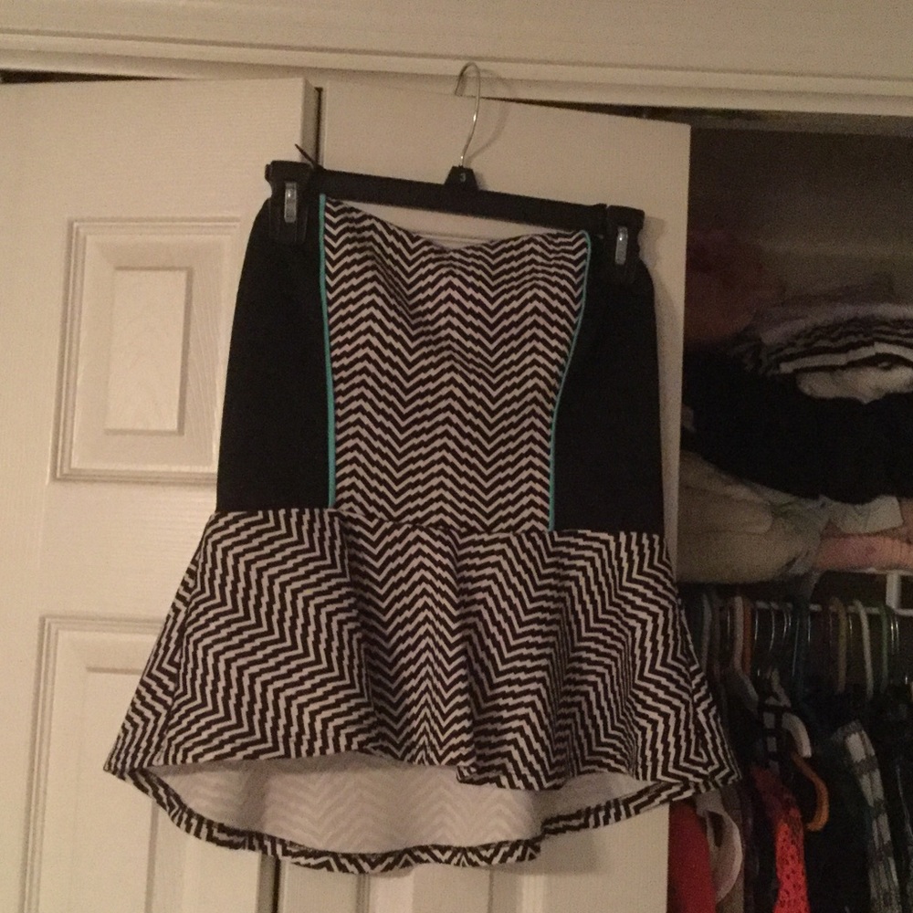 Charlotte Russe strapless shirt