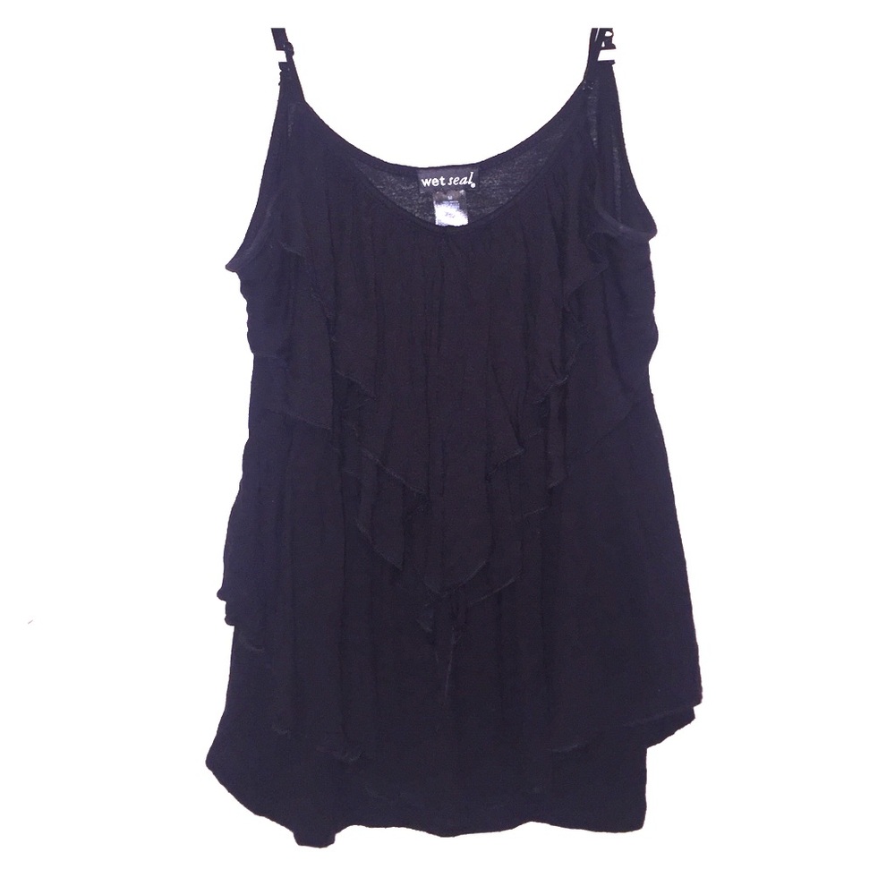 Wet Seal ruffle tank