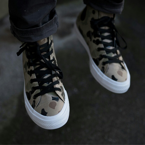 NWT Converse Chuck II Reflective Desert Camo Shoe - Picture 5 of 6