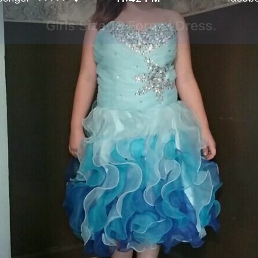 Youth pageant dress