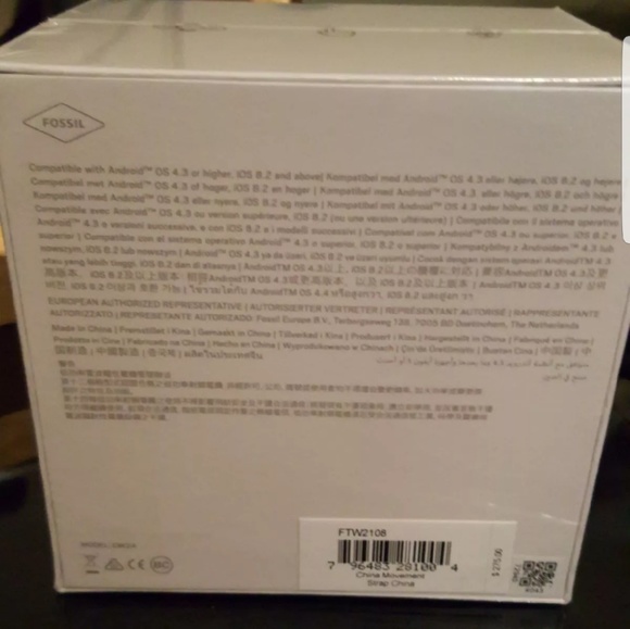 Brand new men's fossil watch.  SOLD - Picture 2 of 3