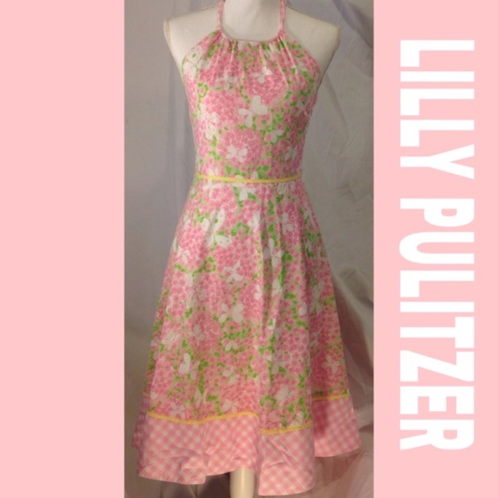 Lilly Pulitzer Halter Dresss Size 4
