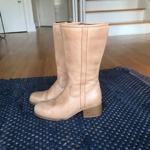 Camel Candie's Leather Boots