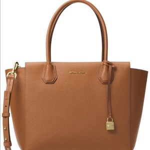 NWT Michael Kors 'Mercer' leather satchel handbag