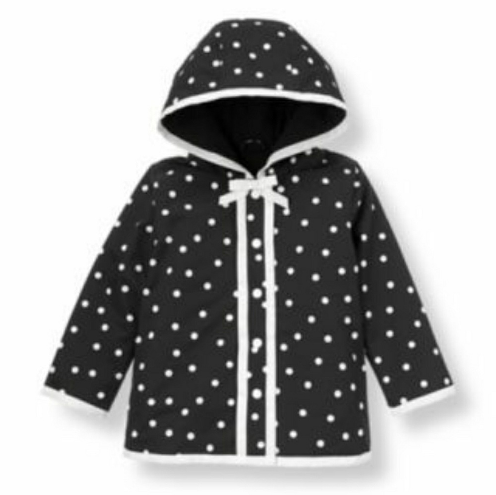 Janie & Jack Polka dot raincoat