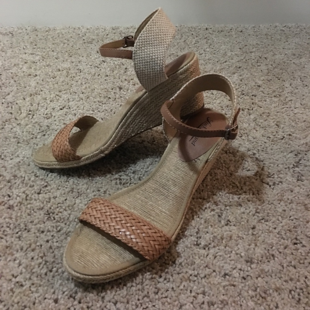 Lucky Brand Wedged Sandals