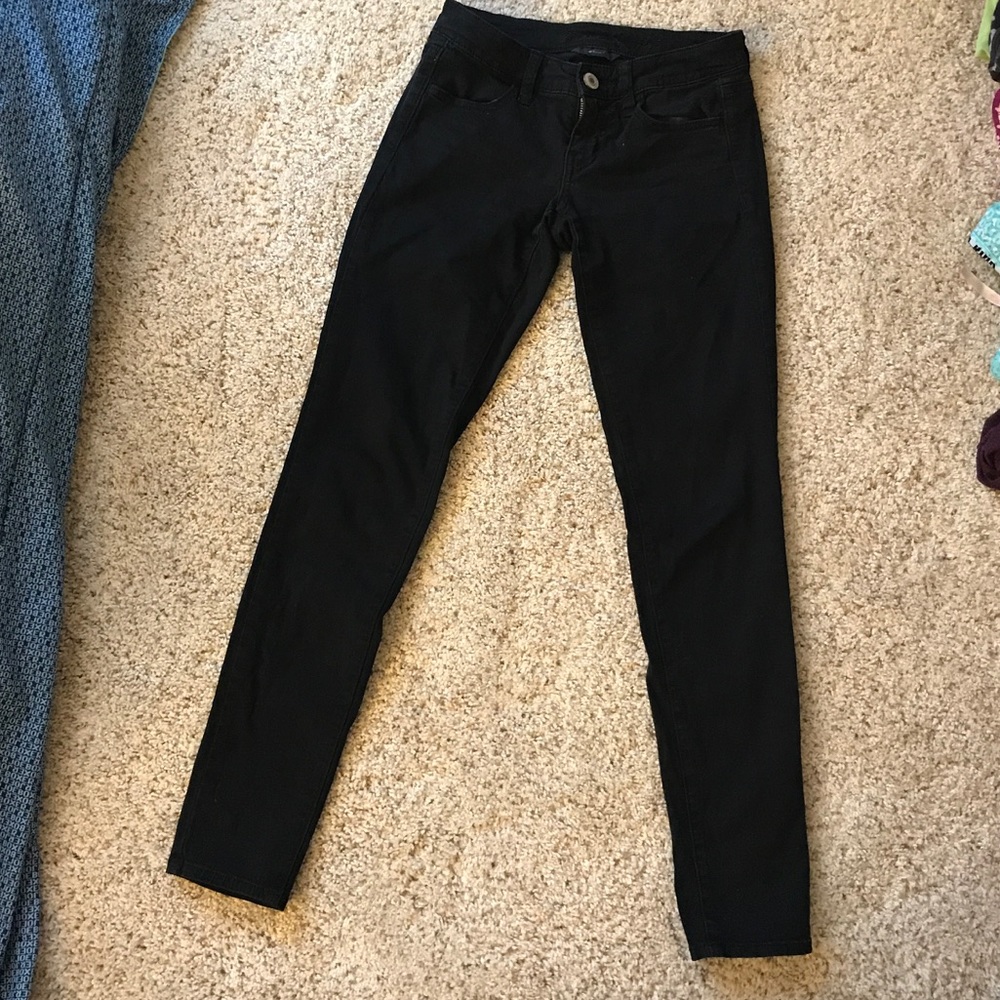 Black American eagle jeggings